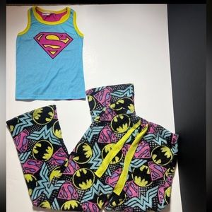 Dc comics pajama set